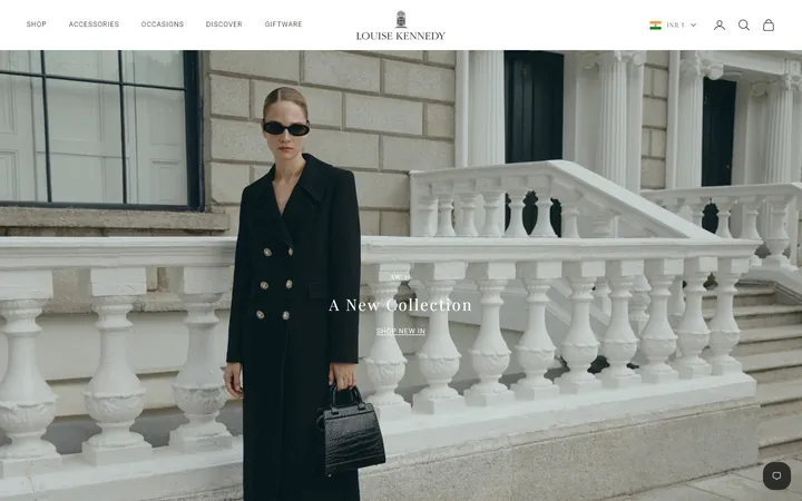 Louise Kennedy website, home page